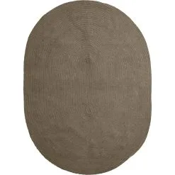 House Doctor Tindre Rug Oval 130x180 Cm, Olive Green