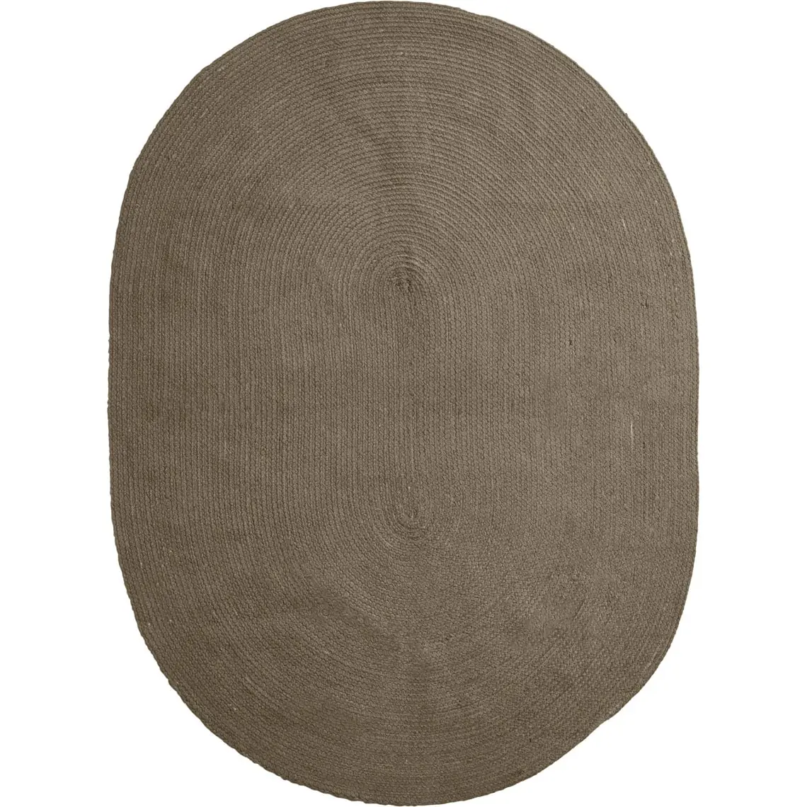 House Doctor Tindre Rug Oval 130x180 Cm, Olive Green 1 House Doctor Tindre Rug Oval 130x180 Cm, Olive Green