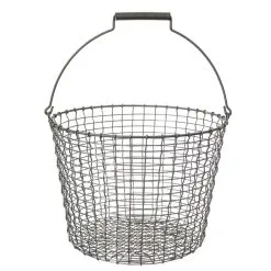 Korbo Bucket 24 Basket, Galvanized