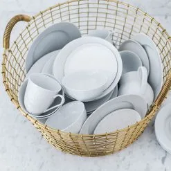 Korbo Classic 35 Basket, Brass -Cheap Sagaform Store korbo classic 35 basket brass 7