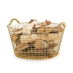 Korbo Classic 35 Basket, Brass -Cheap Sagaform Store korbo classic 35 basket brass 8