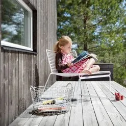 Korbo Classic 35 Basket, Acid-Proof Stainless Steel -Cheap Sagaform Store korbo classic basket acid proof stainless steel 30