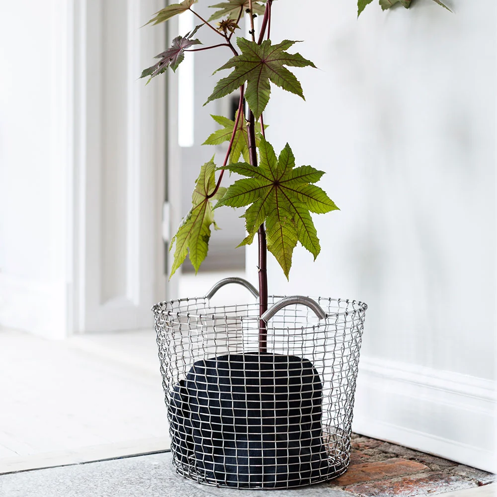 Korbo Classic 50 Basket, Galvanized 3 Korbo Classic 50 Basket, Galvanized - Image 3