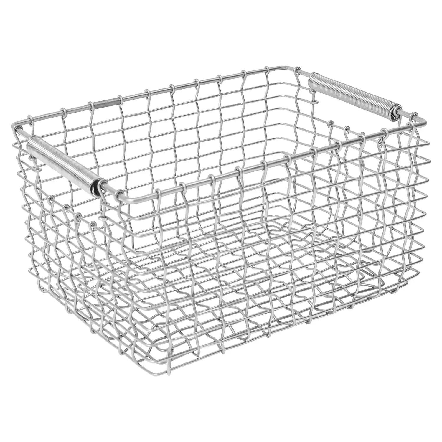 Korbo Rectangular 15 Basket, Acid-proof Stainless Steel 1 Korbo Rectangular 15 Basket, Acid-proof Stainless Steel