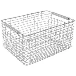 Korbo Rectangular 19 Basket, Acid-proof Stainless Steel