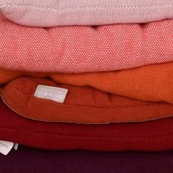 Linum Pepper Seat Cushion 40x40 Cm, Rusty Orange -Cheap Sagaform Store linum pepper seat cushion 40x40 cm 20