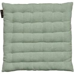 Linum Pepper Seat Cushion 40x40 Cm, Light Ice Green