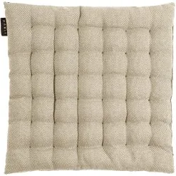 Linum Pepper Seat Cushion 40x40 Cm, Bronze Brown