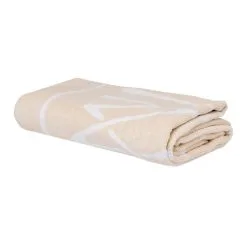 Mille Notti Elba Beach Towel 86x180 Cm, White/Ivory