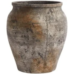 Muubs Hanja Pot Weathered Rusty, 35 Cm