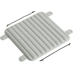 Petite Friture Week-end Cushion L, Pearl Grey