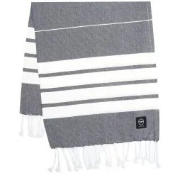 Recycled By Wille Alma Hamam Bath Sheet 80x180 Cm, Blue