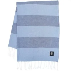 Recycled By Wille Kochi Hamam Bath Sheet 80x180 Cm, Blue