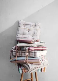 Rosendahl Copenhagen Outdoor Stripes Dyna 40x8x40 Cm Multi -Cheap Sagaform Store rosendahl copenhagen seat pad with tie strings 40x40 cm 2