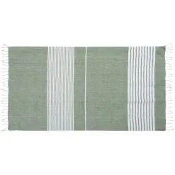 Sagaform Ella Hamam Towel 145x250 Cm, Green