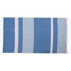 Sagaform Ella Hamam Towel 145x250 Cm, Blue