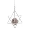 Wildlife Garden Suet Ball Feeder Star, White